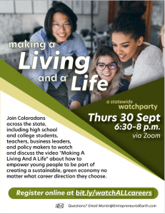 All Careers Watch Party: Making a Living and a Life