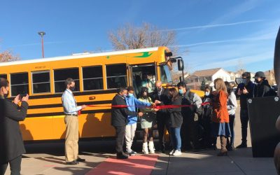 DPS Unveils District’s First Electric Bus