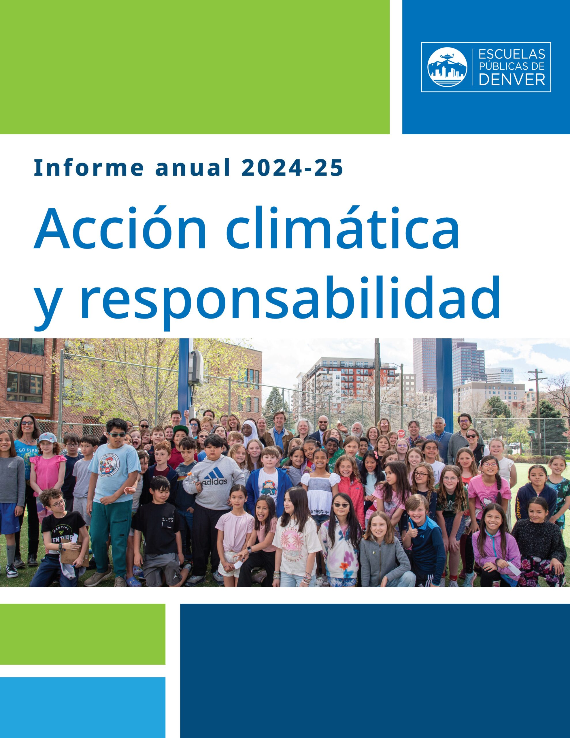 Informe anual 2024-25: Acción climática y responsabilidad