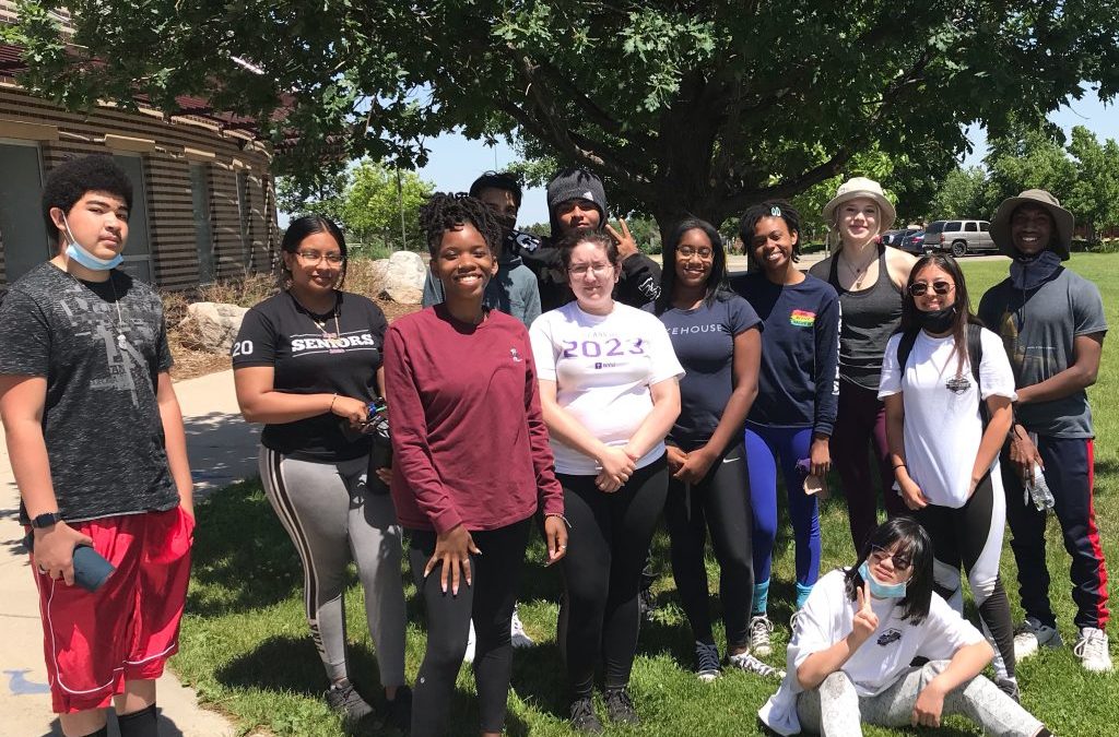 Lincoln Hills Cares Interns Jumpstart DPS Gardens and Farms