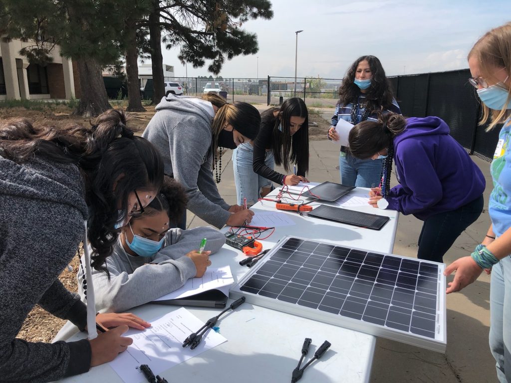NEC students Investigate Solar Concepts