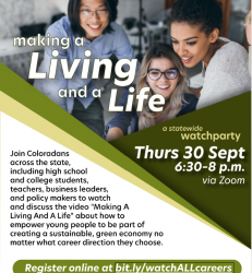 All Careers Watch Party: Making a Living and a Life